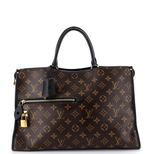 Popincourt NM Handbag Monogram Canvas with Leather MM
