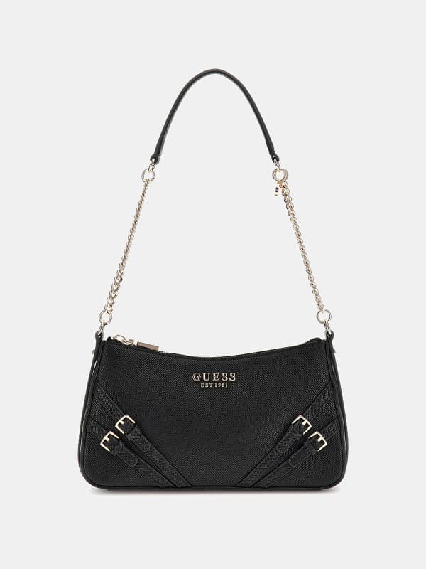 Guess Bramina Saffiano Shoulder Bag