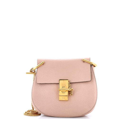 CHLOE Drew Crossbody Bag Leather Mini