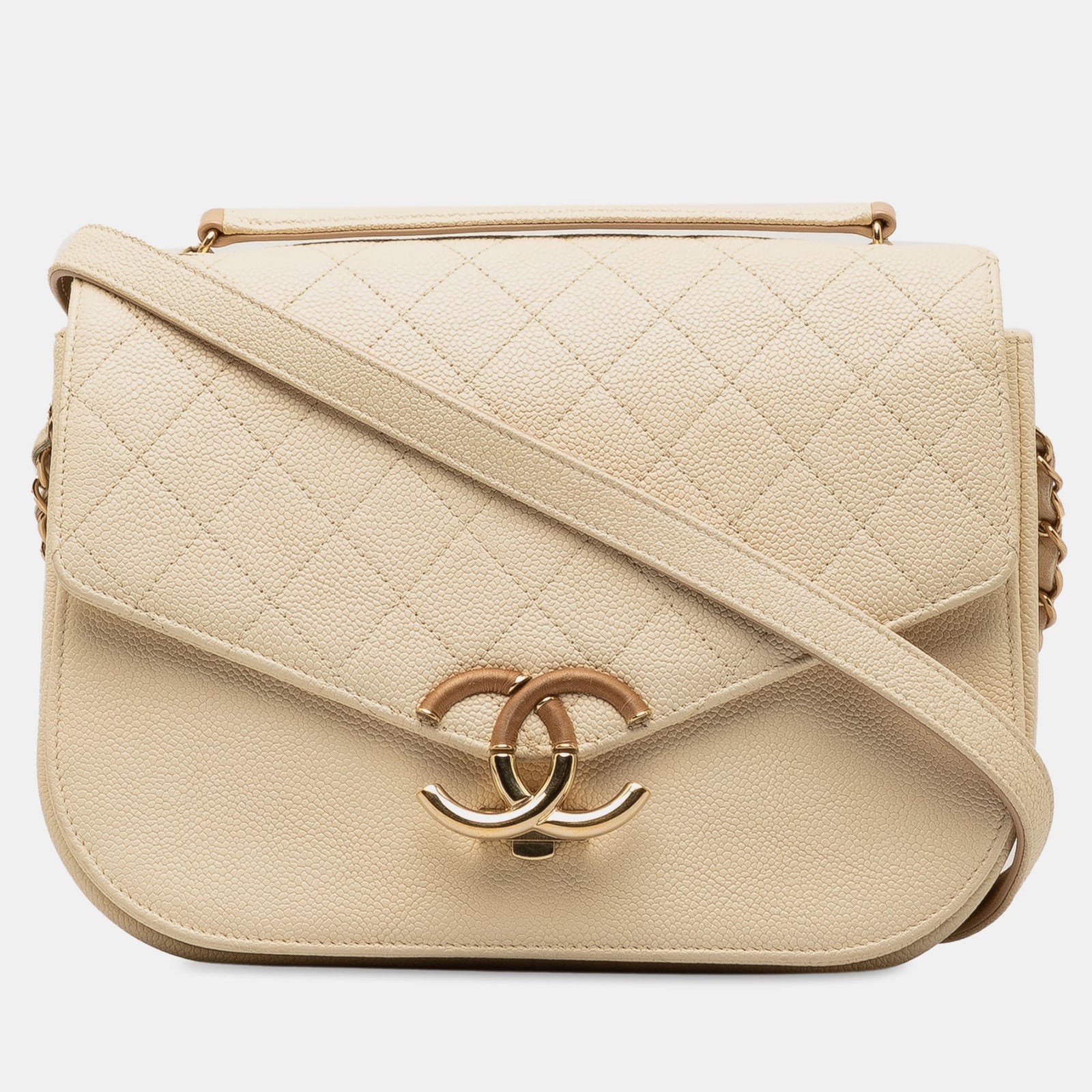 Chanel Medium Caviar Cuba Top Handle Flap