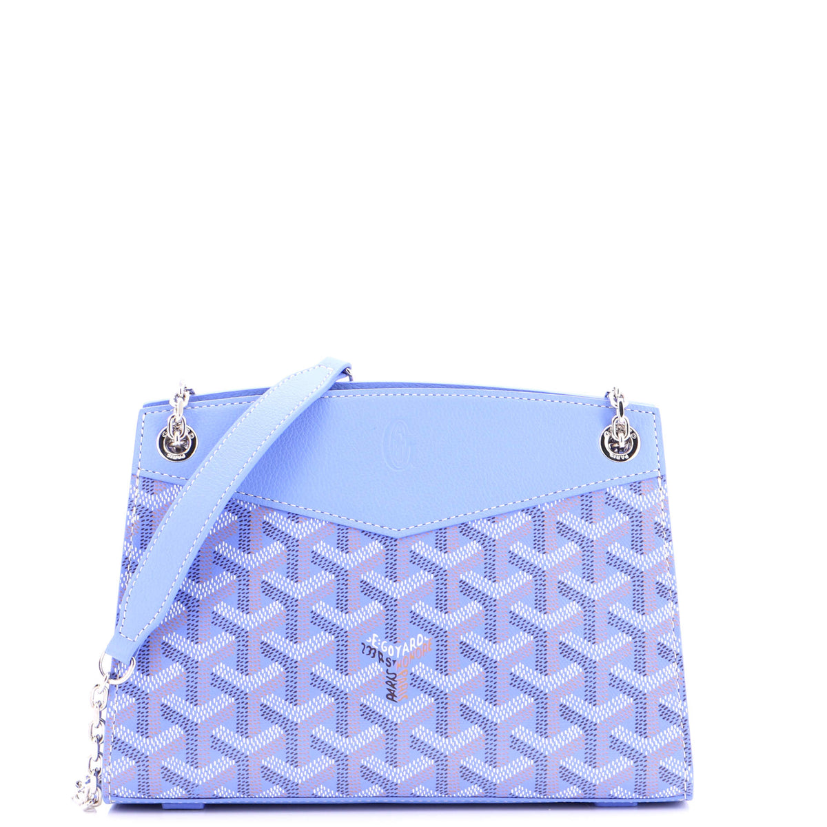 Goyard GOYARD Structured Rouette Chain Shoulder Bag Coated Canvas Mini