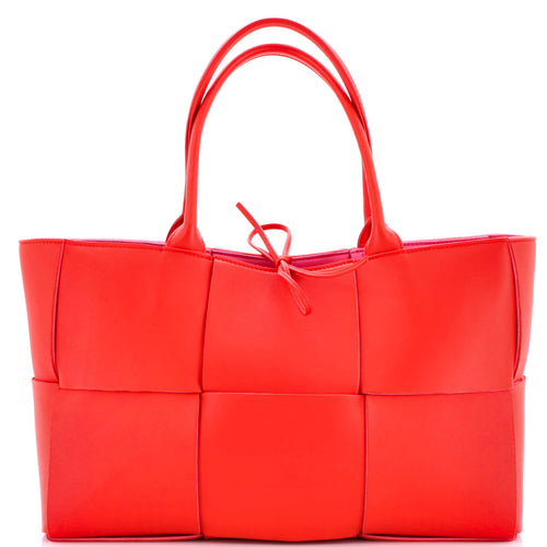 Arco Tote Maxi Intrecciato Leather Medium