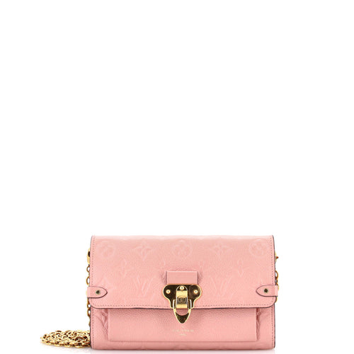 Vavin Chain Wallet Monogram Empreinte Leather