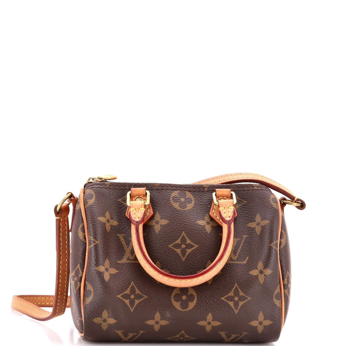 Louis Vuitton Speedy Bandouliere Bag Monogram Canvas Nano