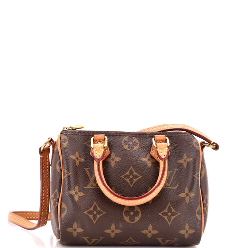 Speedy Bandouliere Bag Monogram Canvas Nano