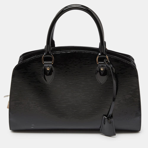 Black Electric Epi Leather Jasmine Bag