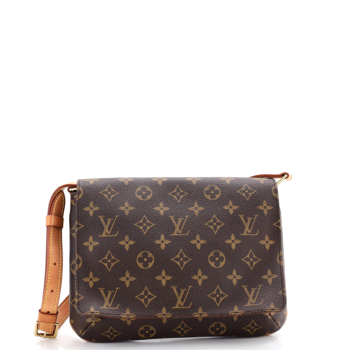 Louis Vuitton Musette Tango Handbag Monogram Canvas