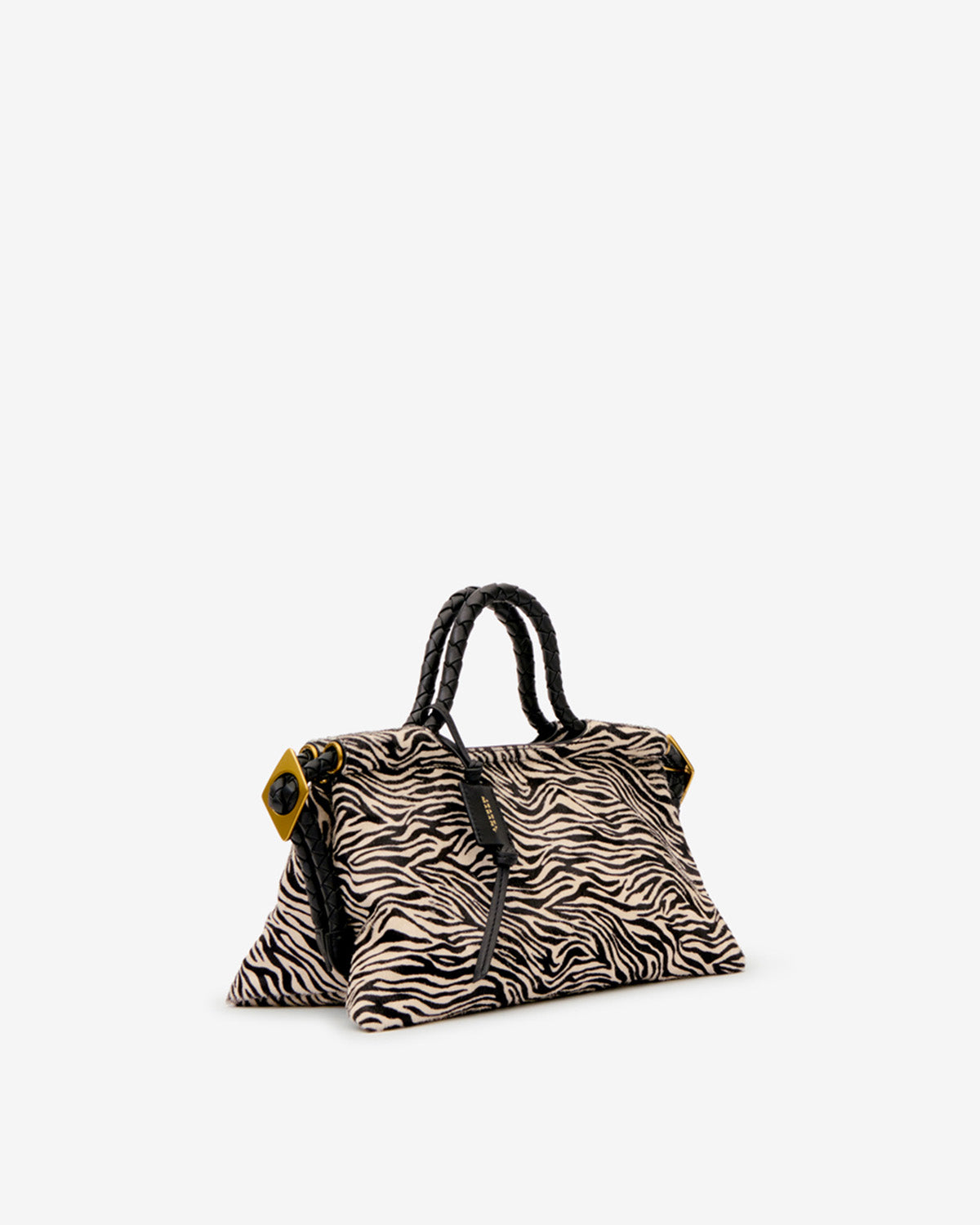 Isabel Marant Isabel Marant Pipa M Leather Bag - - Zebra - Isabel Marant