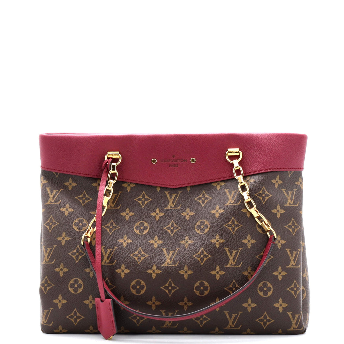Louis Vuitton Pallas Shopper Monogram Canvas and Calfskin