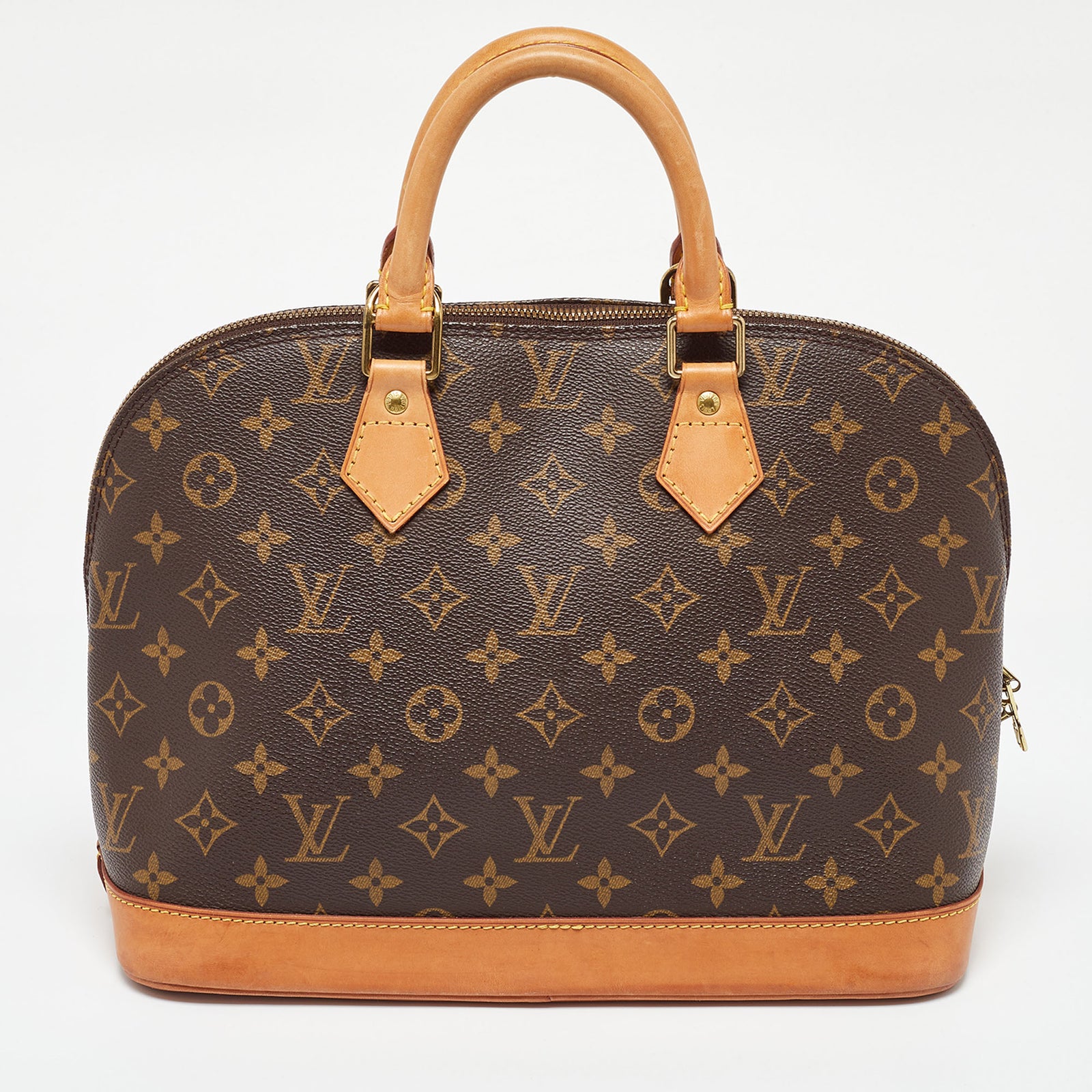 Louis Vuitton Alma PM-Tasche aus Canvas mit Monogramm