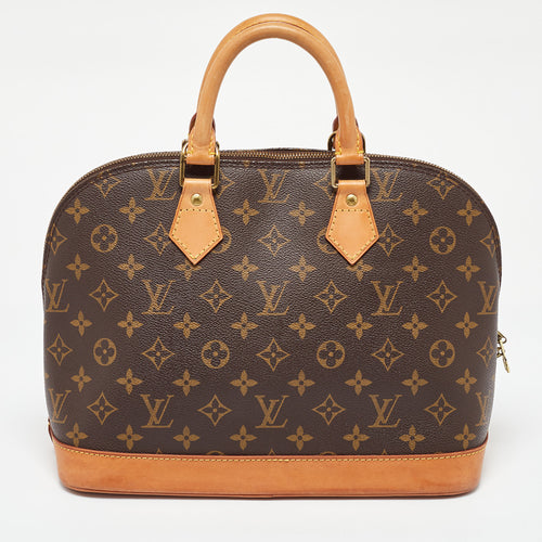 Monogram Canvas Alma PM Bag