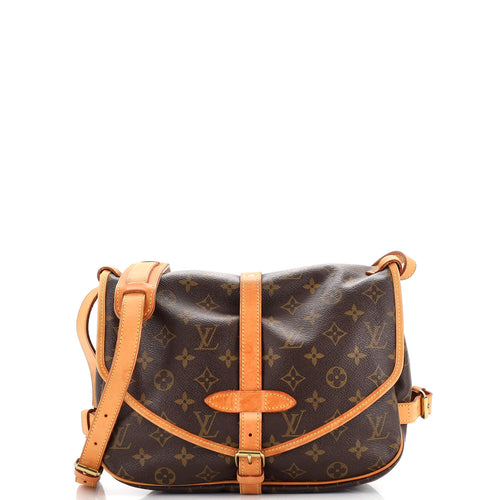 Saumur Handbag Monogram Canvas 30
