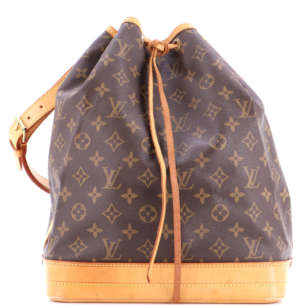 Louis Vuitton Noe Handbag Monogram Canvas Large