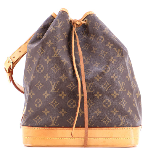 Noe Handbag Monogram Canvas Large