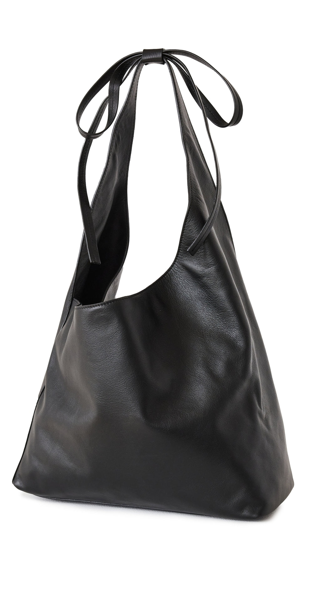 Medium Vittoria Bag Black Leather One Size