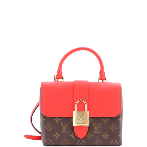 Locky Handbag Monogram Canvas with Leather BB