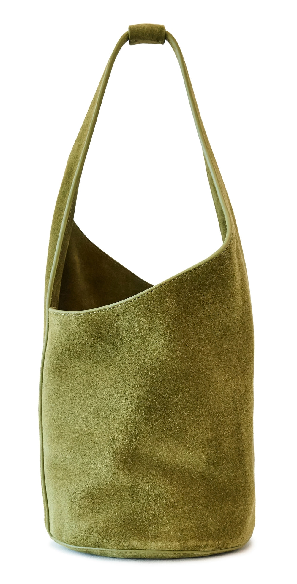 Small Silvana Hobo Bag Avocado Suede One Size