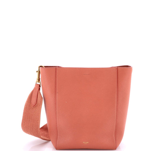 CELINE Sangle Seau Bag Calfskin Small