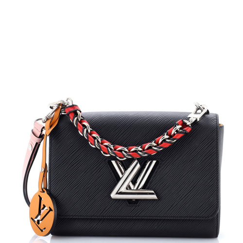 Braided Handle Twist Bag Epi Leather MM