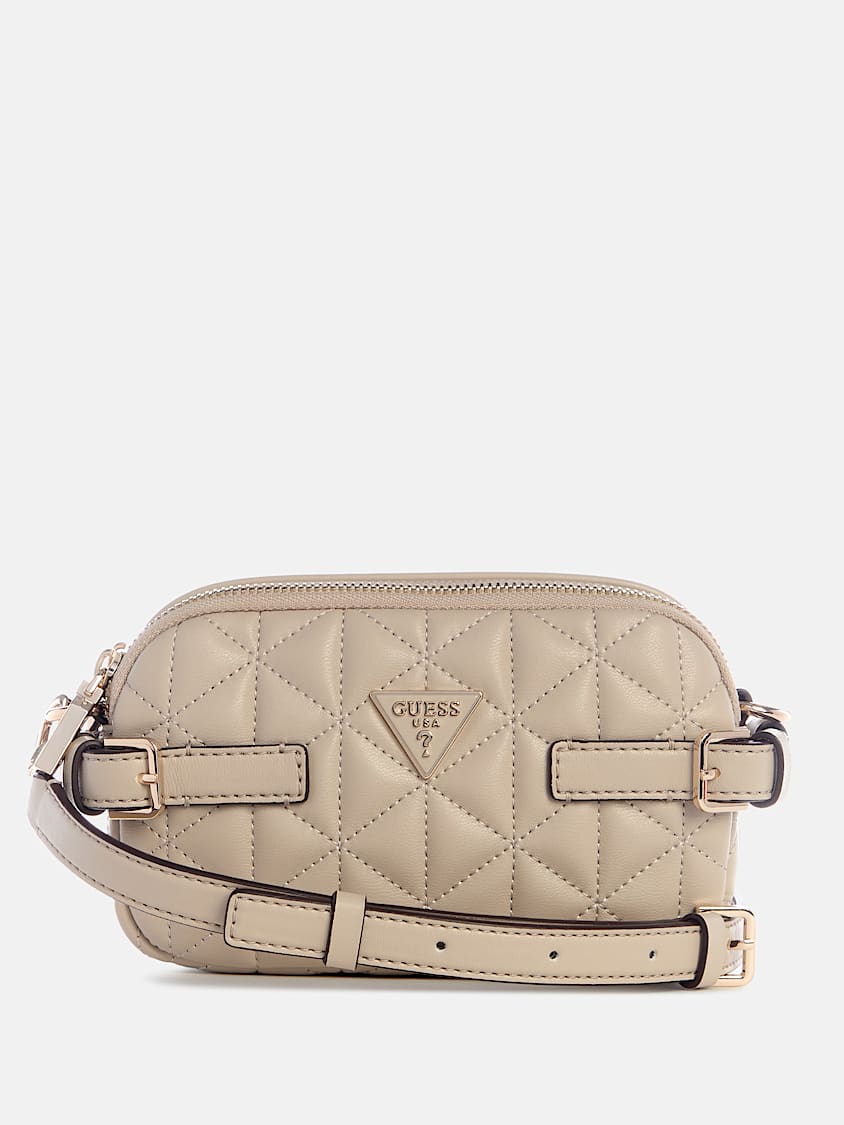 Guess Paisleigh Quilted Mini Camera Bag