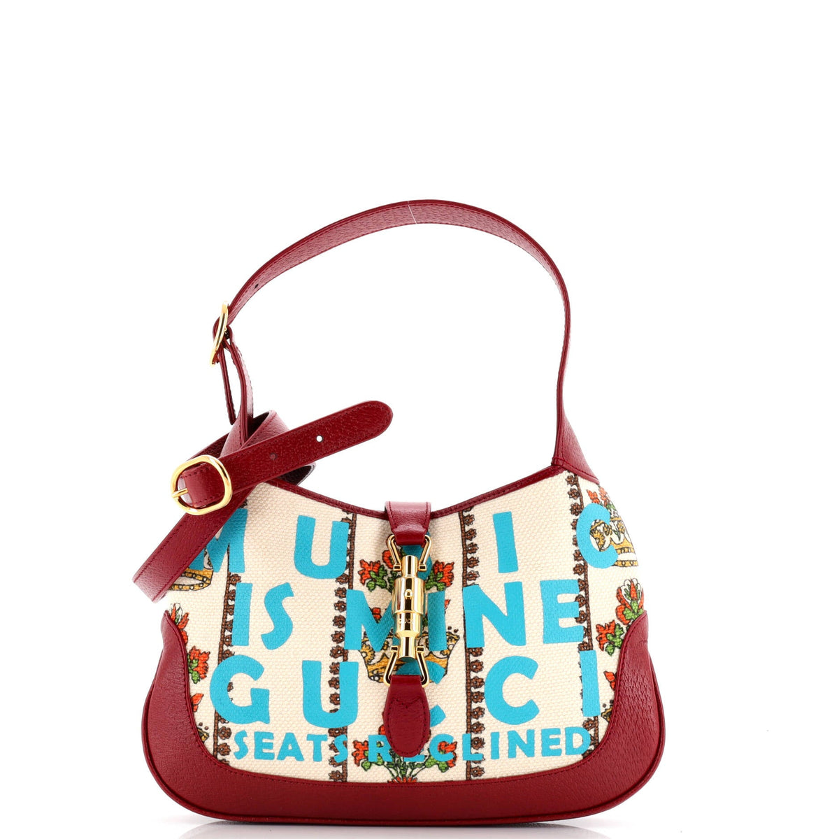 Gucci GUCCI 100 Jackie 1961 Hobo Limited Edition Canvas Small