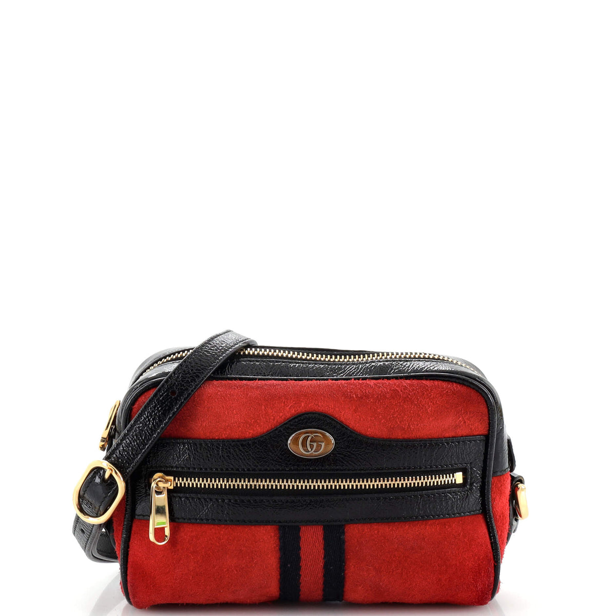 Gucci GUCCI Ophidia Shoulder Bag Suede Mini