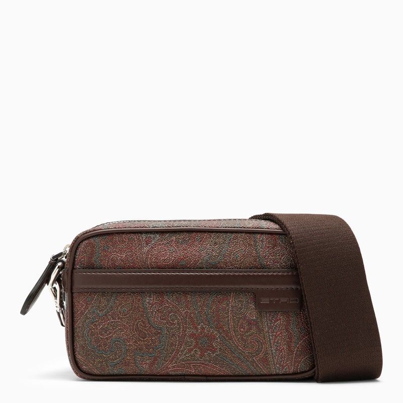 Etro Men's Crossbody Camera Bag in Brown | Size UNICA | MP1C0002AA012