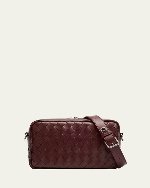 Men's Intrecciato Small Crossbody Bag