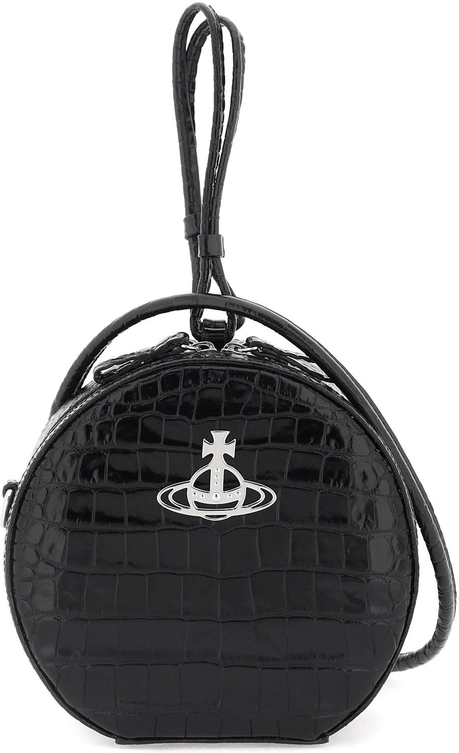 Vivienne Westwood Hattie Handbag in Black | 4202008HUL0039PF