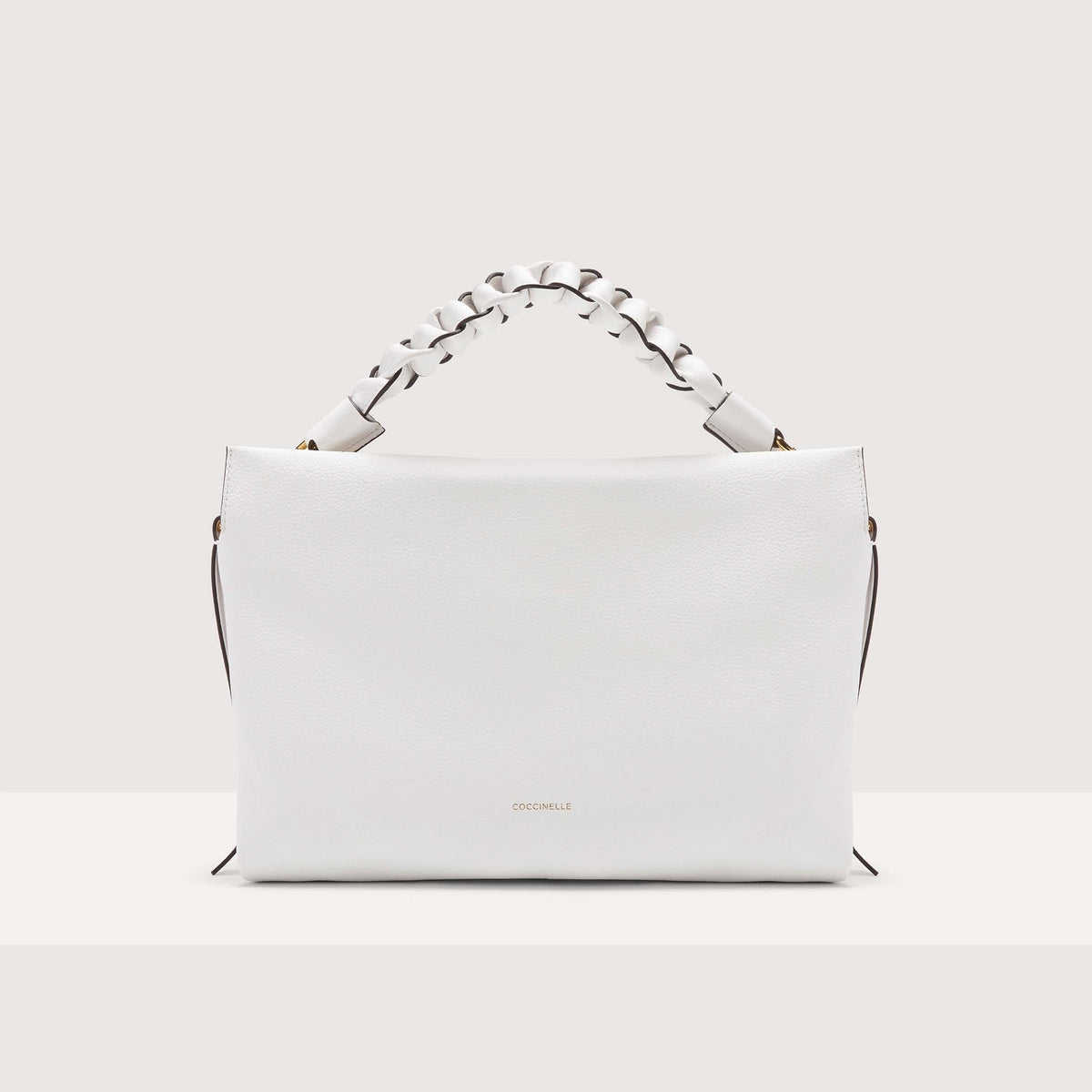 Coccinelle Two-sided Leather Shoulder Bag Boheme Medium