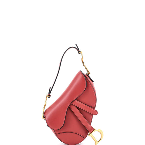 Saddle Handbag Leather Mini