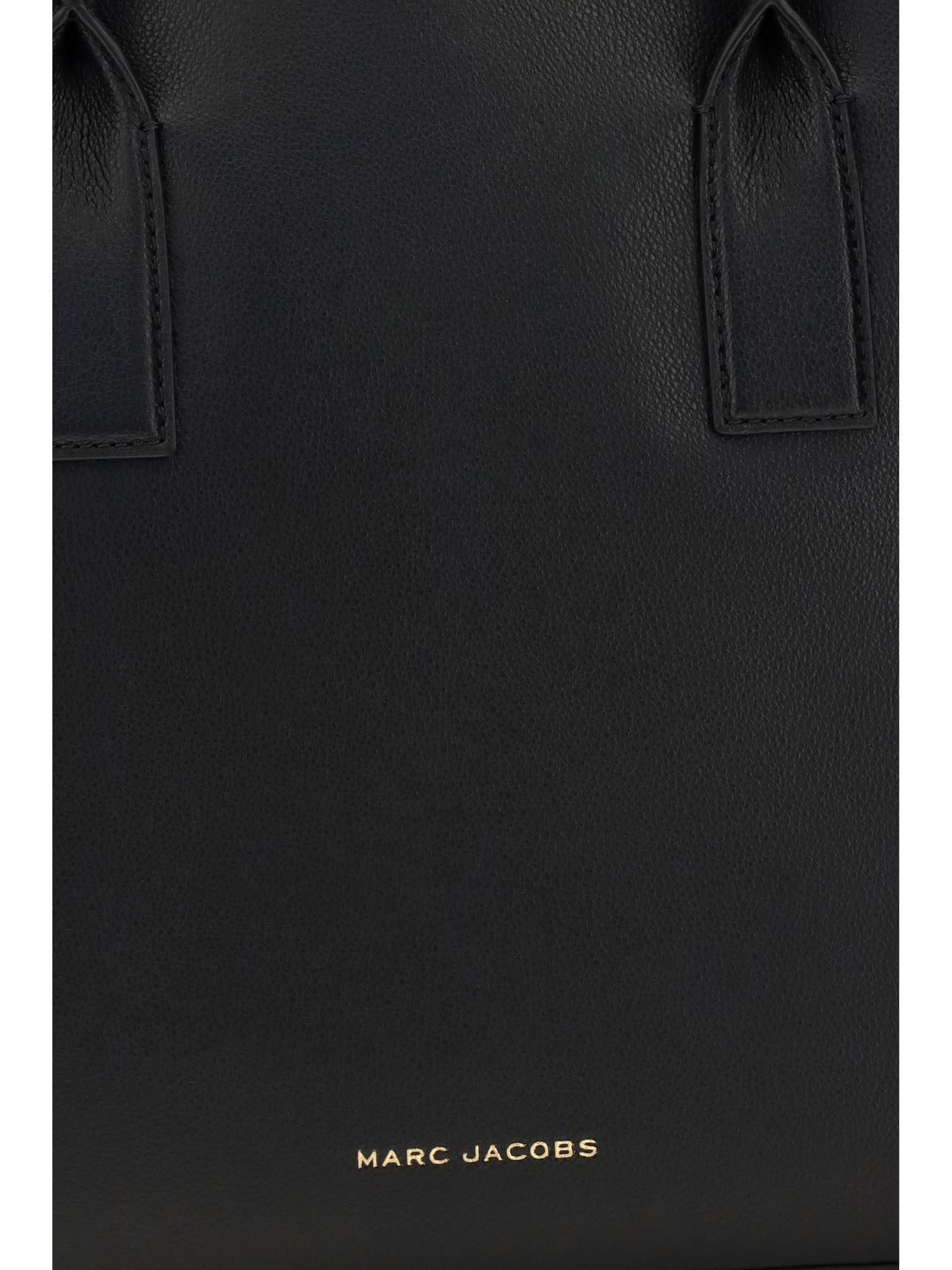 Marc Jacobs Marc Jacobs Babe Top Handle Split Leather with Polyurethane Coating Tote Bag - Black