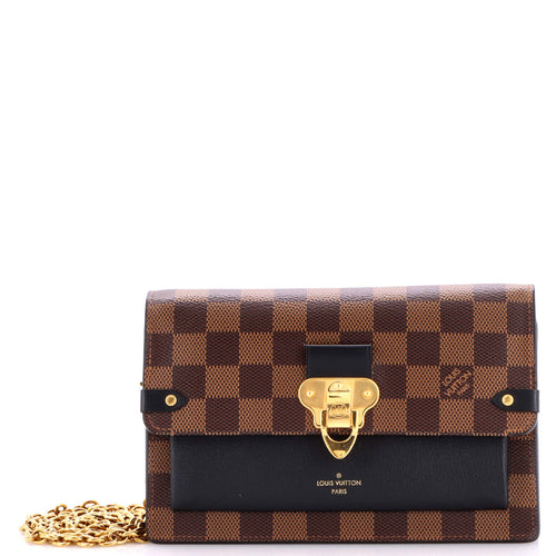 Vavin Chain Wallet NM Damier with Leather