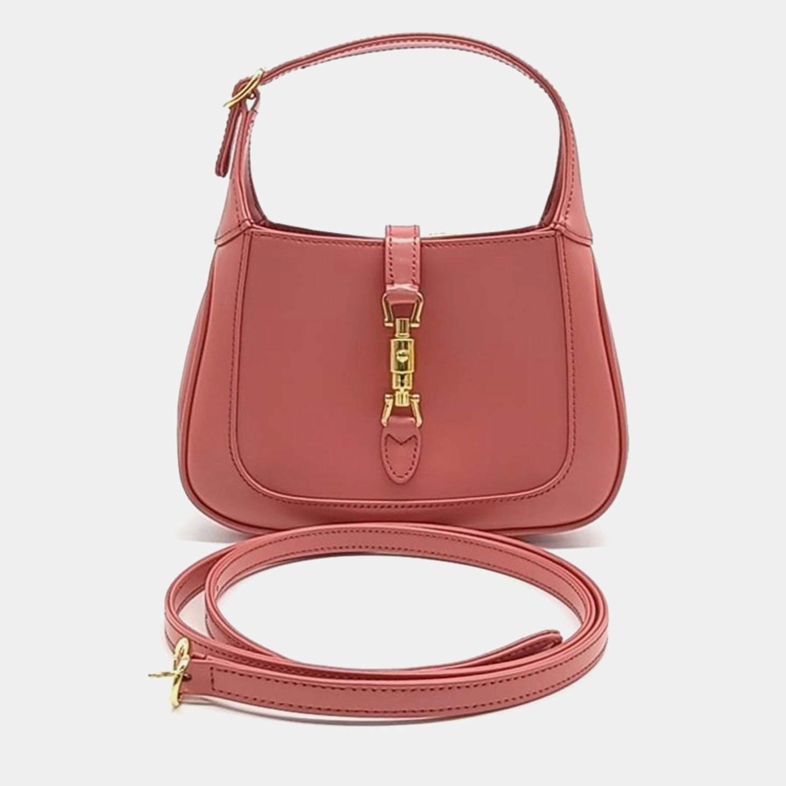 Gucci Leather Jackie 1961 Mini Hobo Bag