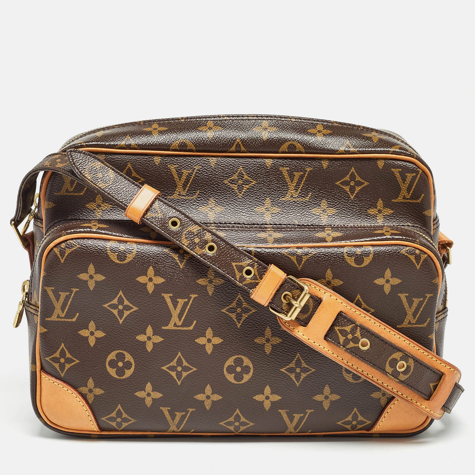 Louis Vuitton Nile-Tasche aus Canvas mit Monogramm