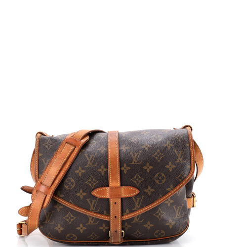 Saumur Handbag Monogram Canvas 30