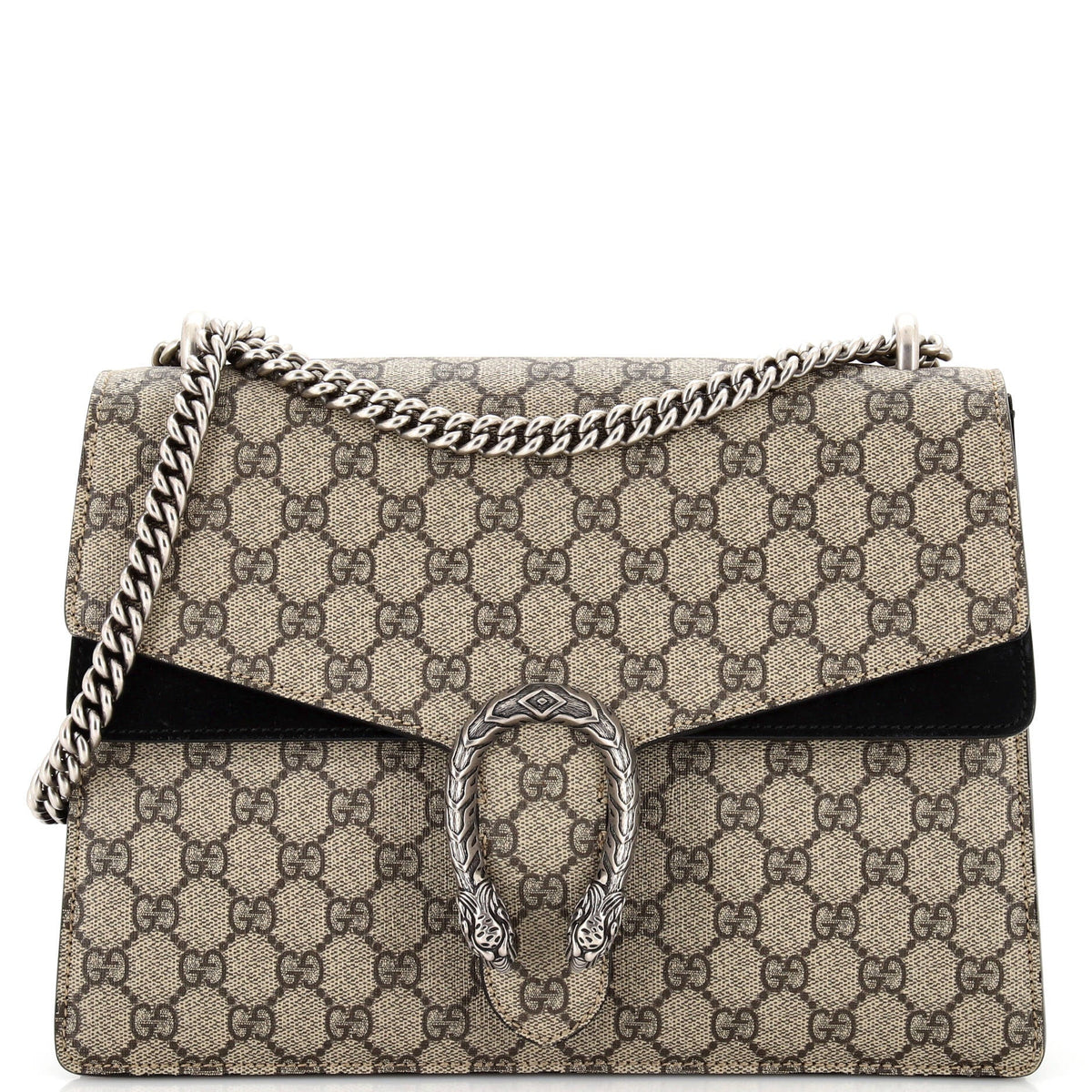 Gucci GUCCI Dionysus Bag GG Coated Canvas Medium