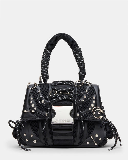 DIEGO BAG BLACK/SILVER PIERCING