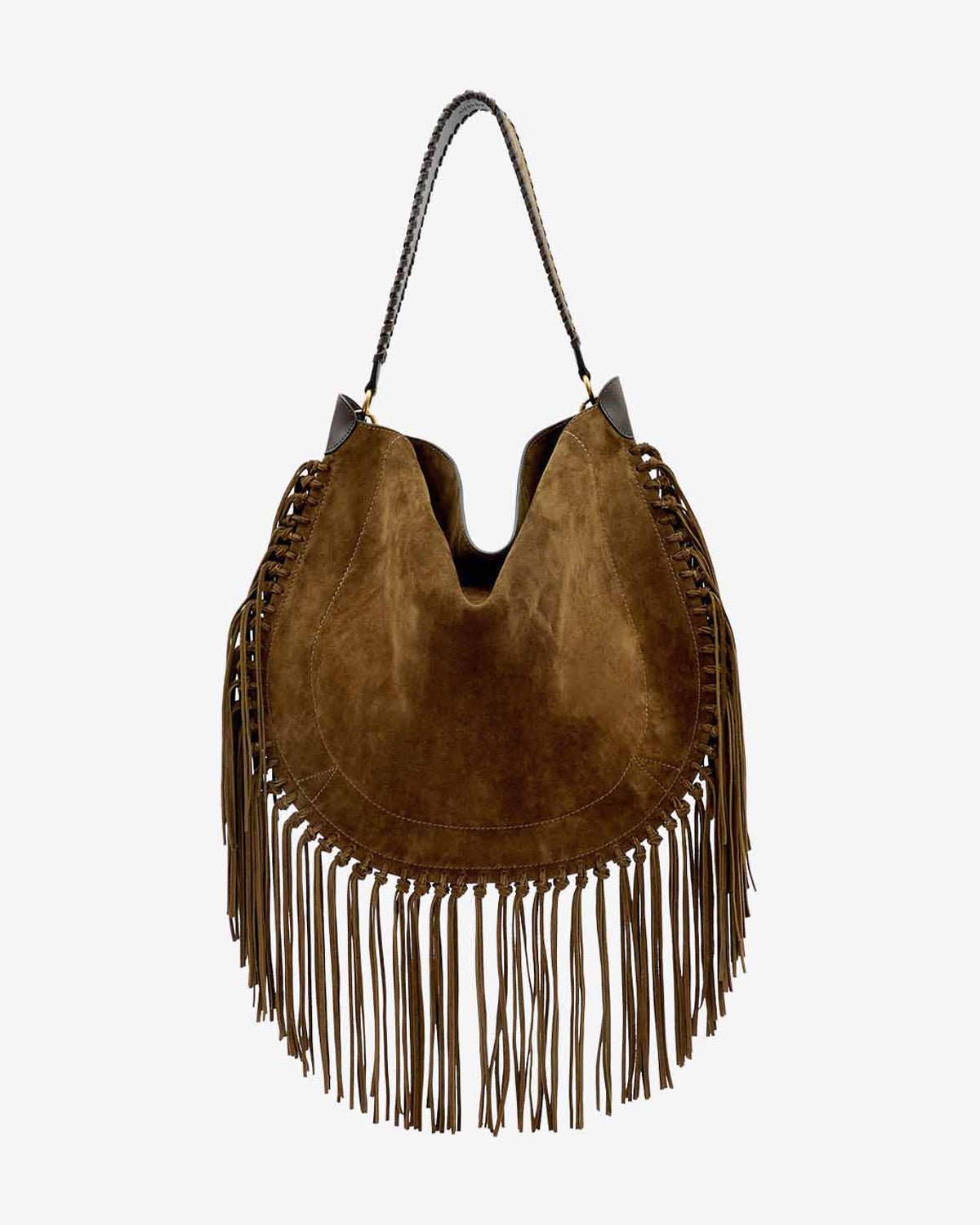 Isabel Marant Sac Oskan Hobo Soft - Femme - Bronze - Isabel Marant