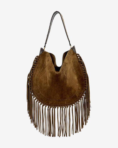 Sac Oskan Hobo Soft - Femme - Bronze - Isabel Marant