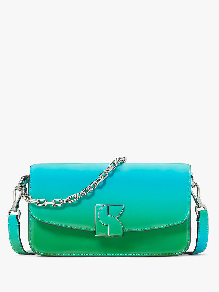 Kate Spade Au Dakota Ombre Patent Leather Small Crossbody