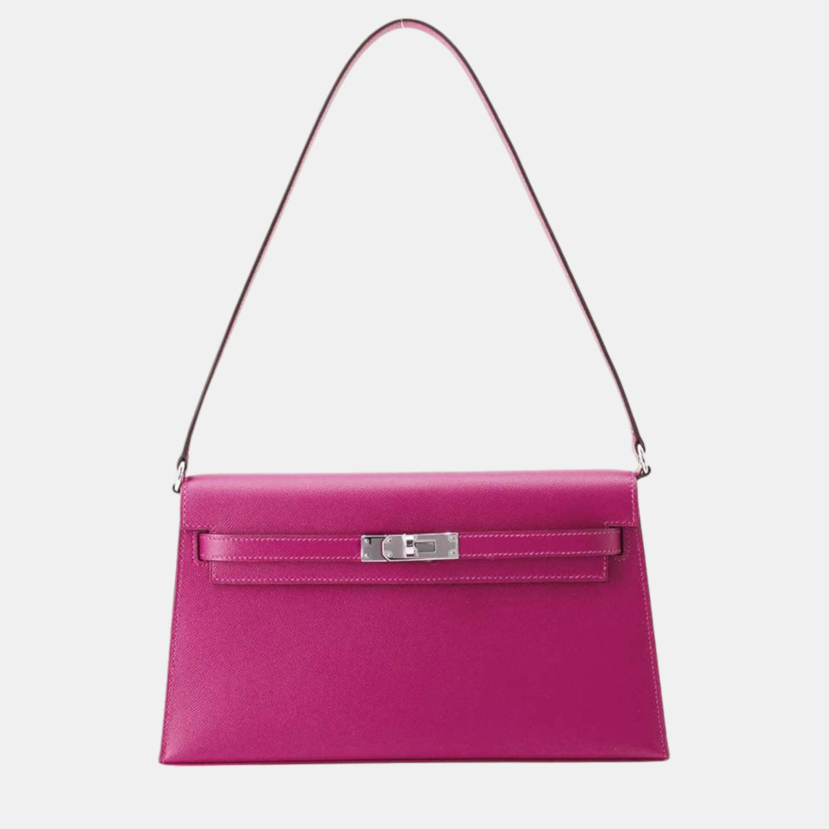 Hermès Rose Purple Veau Madame Kelly Elan Shoulder Bag