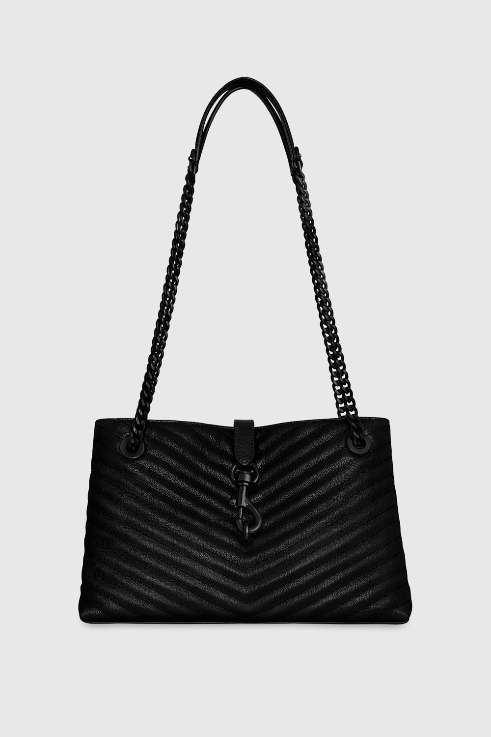 Rebecca Minkoff Sac fourre-tout moyen Edie en noir/shellac noir