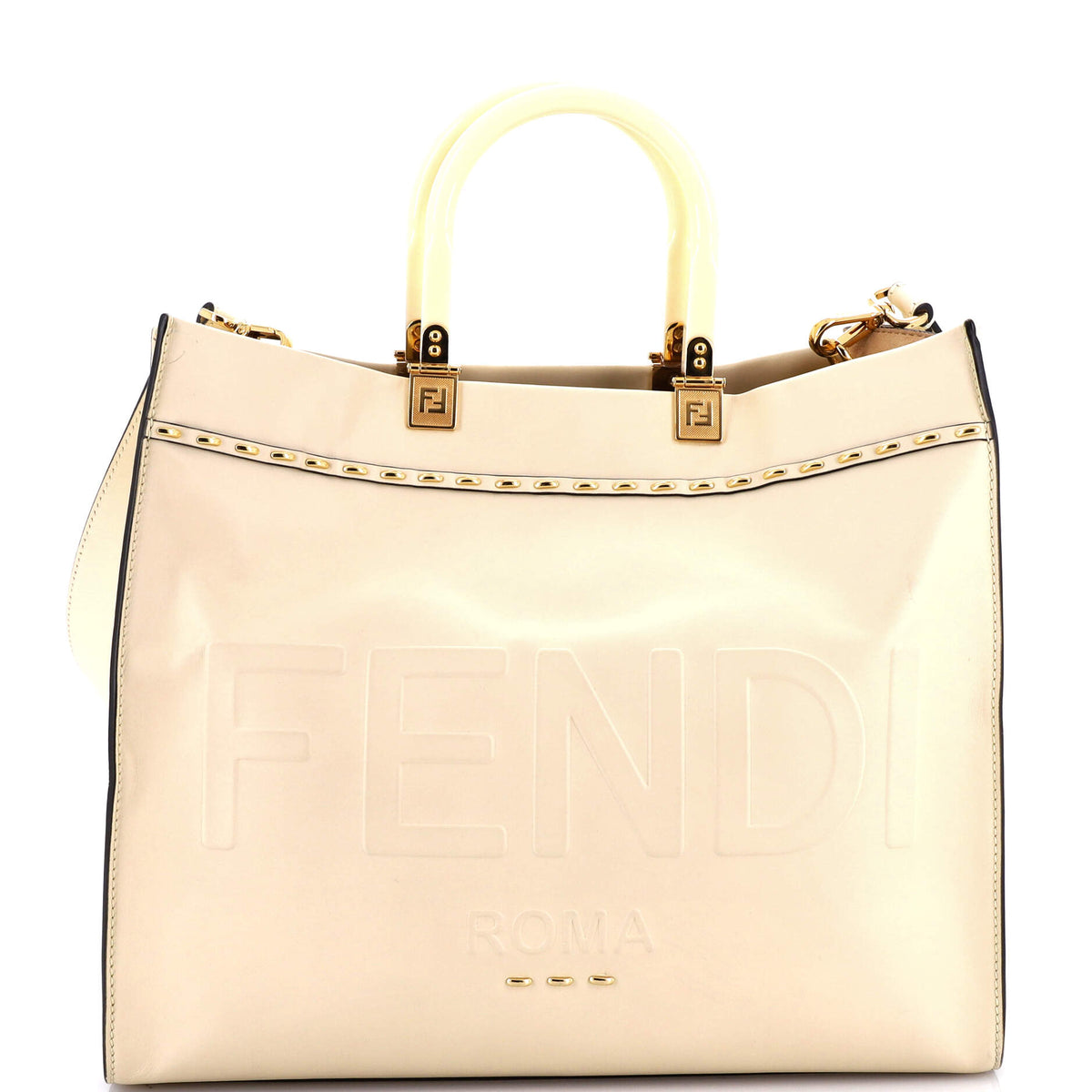 Fendi FENDI Sunshine Shopper Tote Leather Medium