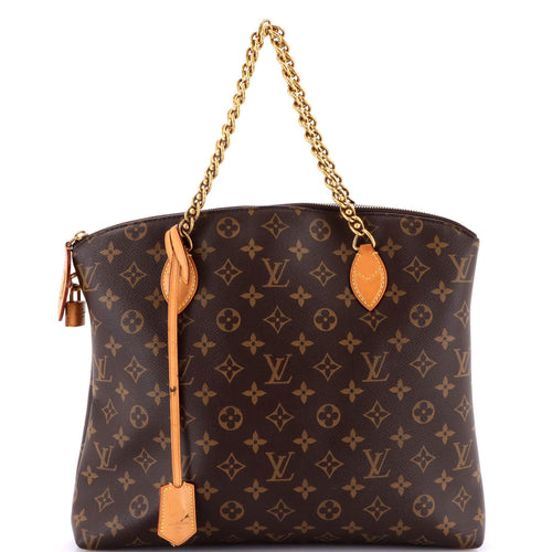 Lockit Chain Handbag Monogram Canvas