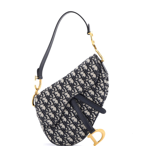 Saddle Handbag Oblique Canvas Medium