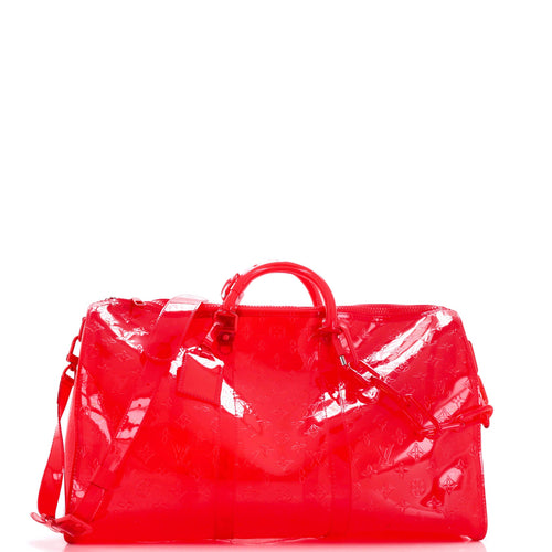 Keepall Bandouliere Bag Limited Edition Monogram PVC 50