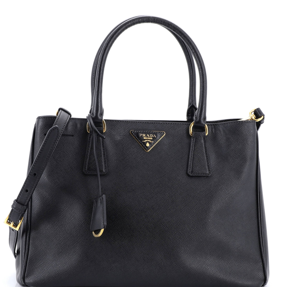 Prada PRADA Gardener's Tote Saffiano Leather Medium