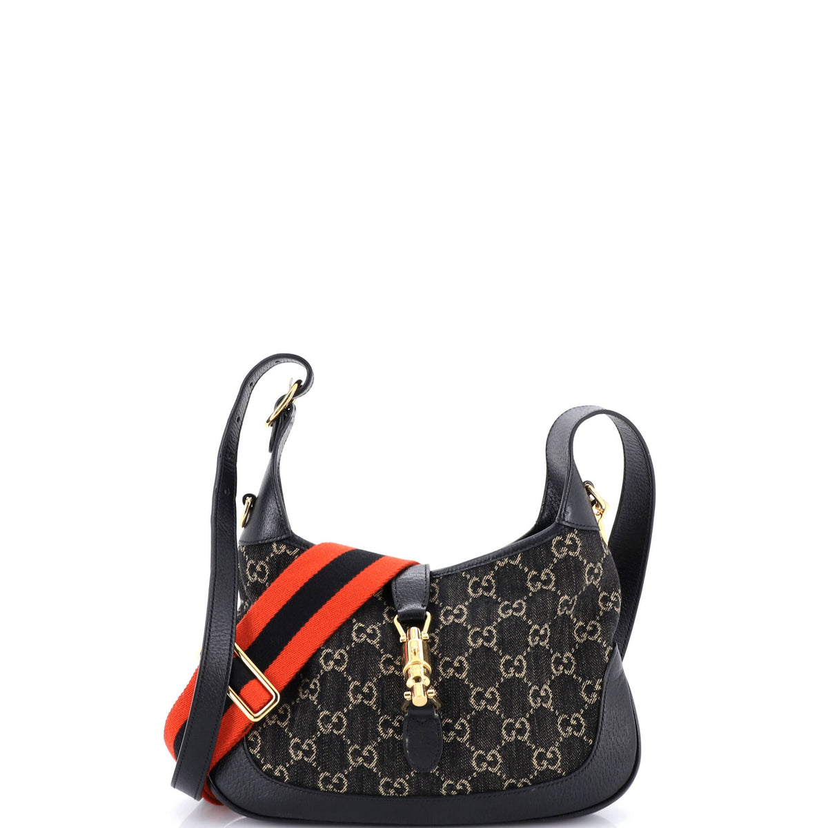 Gucci GUCCI Jackie 1961 Hobo GG Denim Small