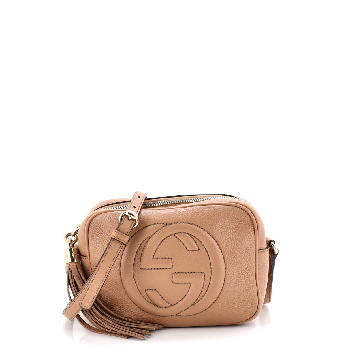 Gucci GUCCI Soho Disco Crossbody Bag Leather Small